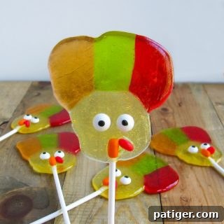 Finished Turkey Lollipops