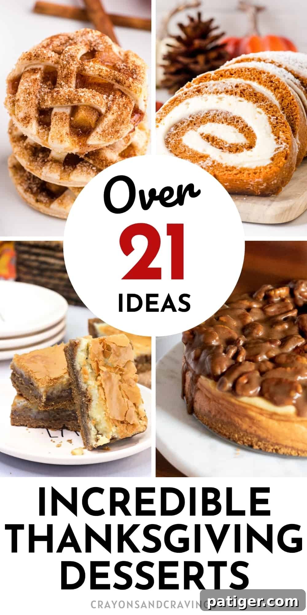 Over 21 Incredible Thanksgiving Desserts.