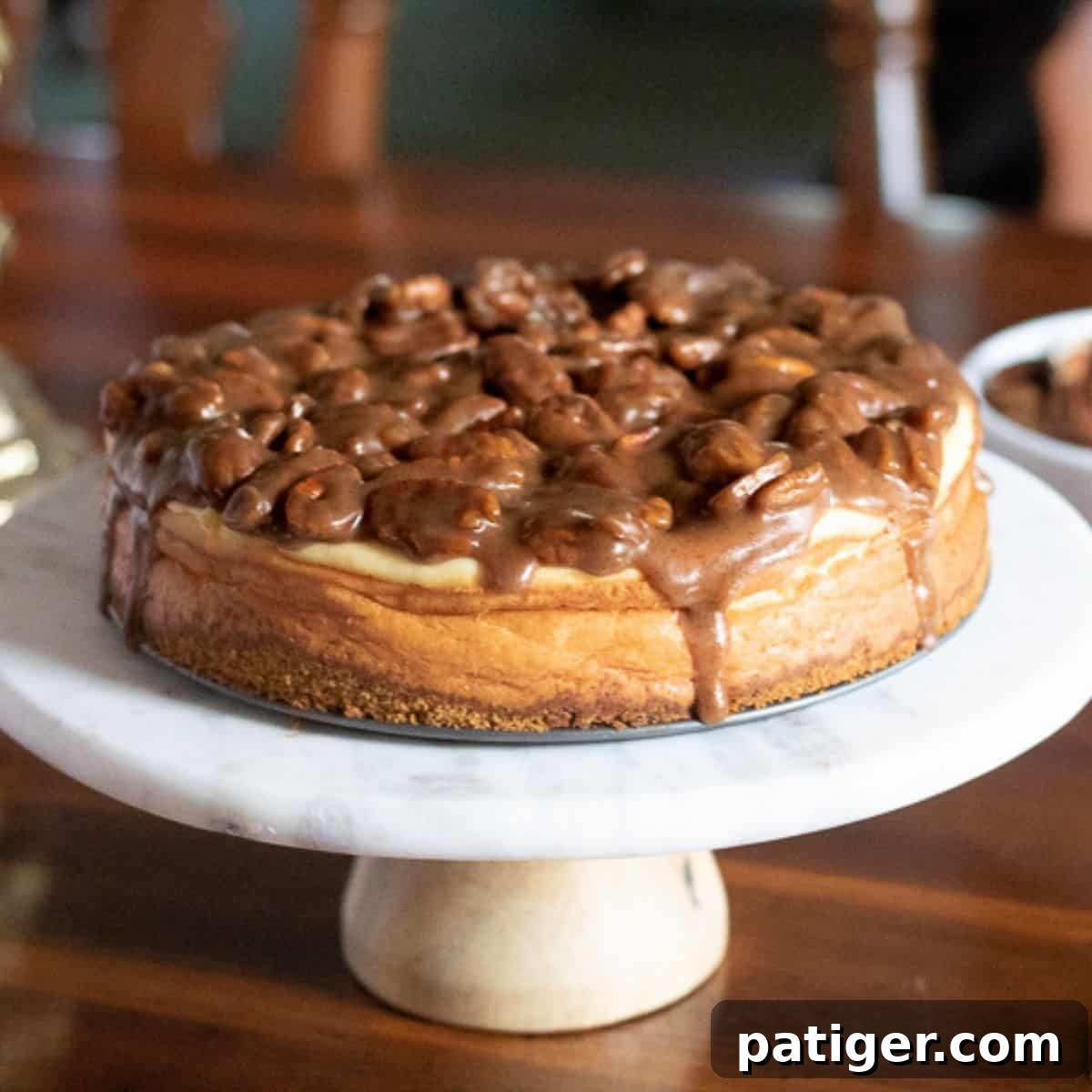 Pecan Pie Cheesecake.