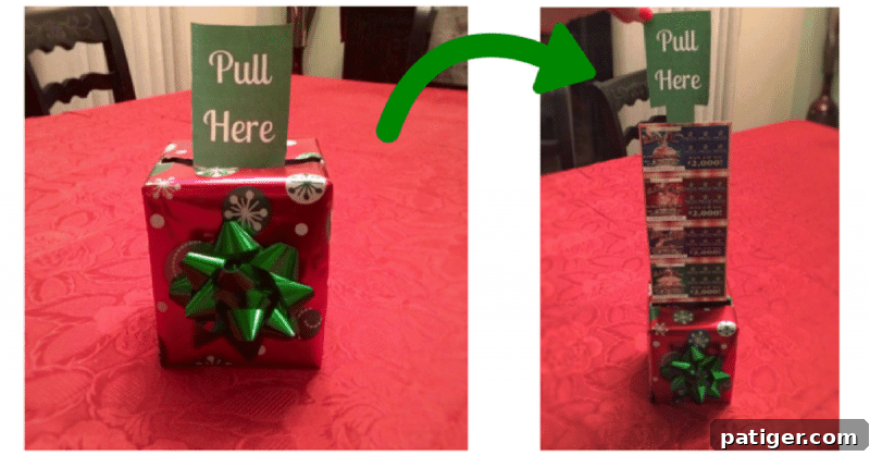 7 Creative Ways to Present Lottery Tickets 5 Lottery Ticket Mystery Gift Box.