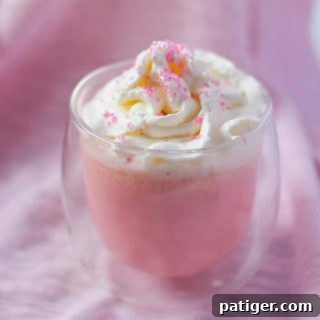 Pink Velvet Hot Chocolate