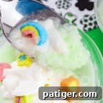 St. Patrick's Day Frozen Hot Chocolate