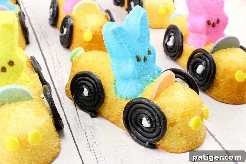 Finishd Peeps Twinkie car.