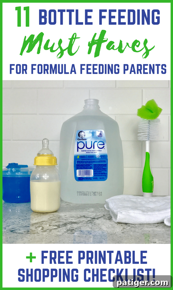 Your 11-Item Bottle Feeding Survival Kit 2 11 Bottle Feeding Must Haves for Formula Feed Parents.