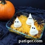 Ghost Shepherd's Pie for Halloween