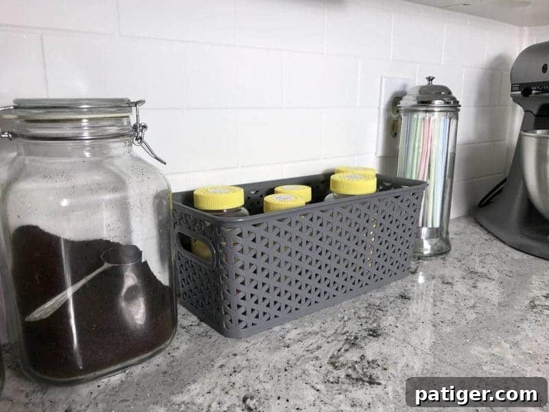 My tips for vitamin organization and storage (where you will see them and not forget to take them) as well as a helpful weekly vitamin schedule printable.