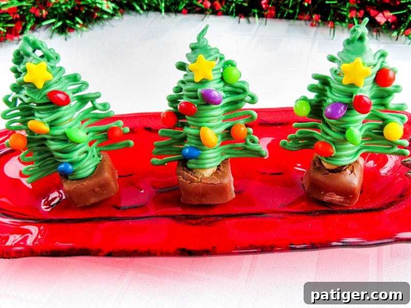 Kids will love decorating these fun and easy Christmas tree treats for the holidays.