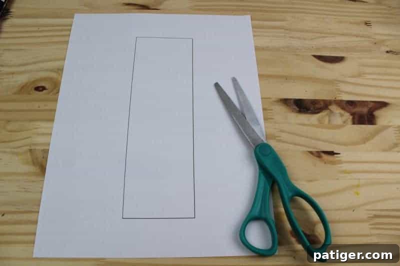 Letter I Ice Skate Craft Printable 4 Carefully cut the letter I template for tracing