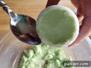 Celestial Soaks: Crafting Bath Bombs with a Moon Cake Press 12 Pack mixture into moon press