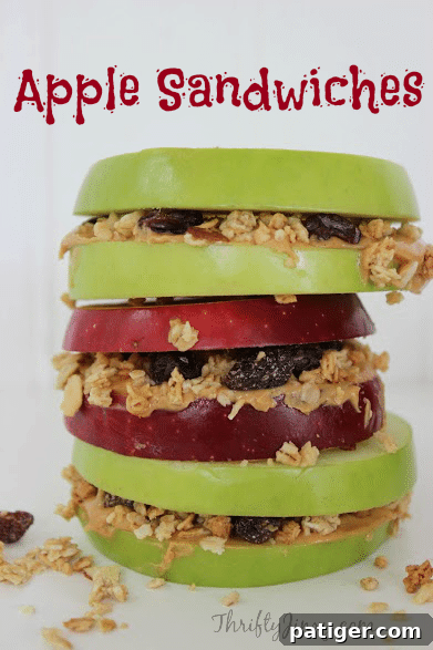 apple sandwiches