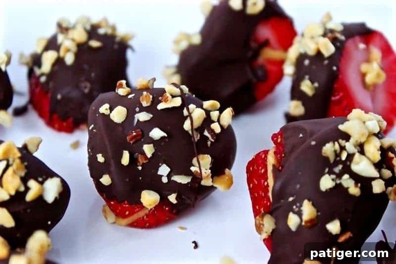 chocolate fruit bites