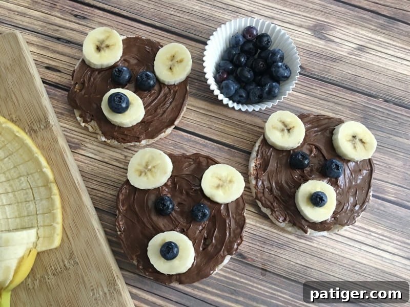 three bears Nutella snacks 