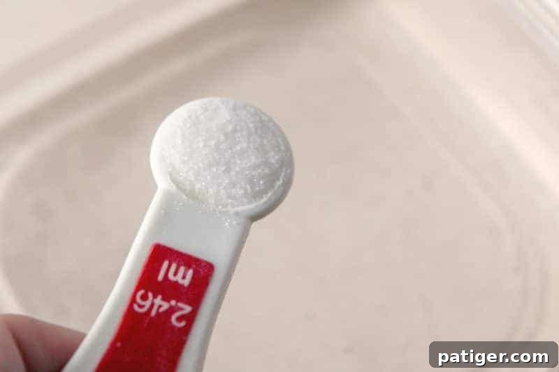 Adding borax to hot water for the slime activator.