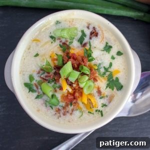 Creamy and hearty Instant Pot Potato Soup, a family-favorite comfort food ready in under an hour.