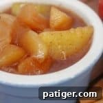 Slow cooker fried apples