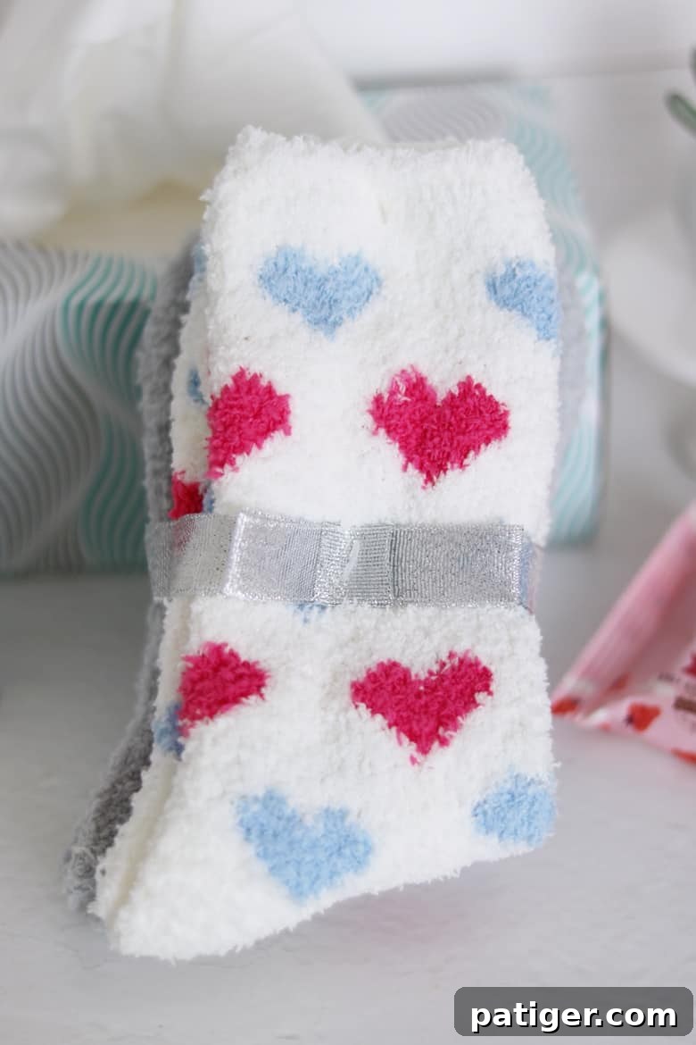 Crafting Care Get Well Gift Baskets 10 Warm Fuzzy Socks