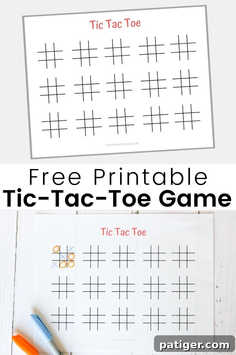 Joyful family enjoying free printable tic tac toe game board with OREO cookies