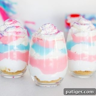 Magical Unicorn Swirl Parfaits 12 Unicorn pudding parfaits, made with Limited Edition Unicorn Magic Snack Pack Pudding Cups, are an easy no-bake dessert perfect for unicorn lovers!