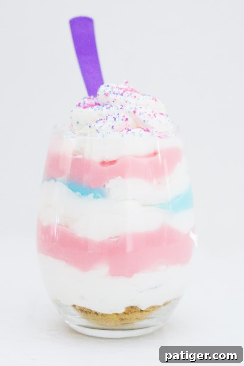 Magical Unicorn Swirl Parfaits 10 Easy Pudding Parfait Recipe