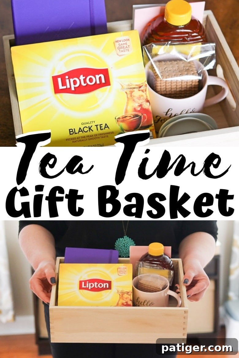 Craft Your Own Tea Lovers Basket 10 Pin this ultimate guide for creating an easy DIY tea gift basket, perfect for any tea lover in your life, for birthdays, Mother's Day, holidays, or just because, filled with thoughtful items.