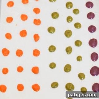 Frozen Baby Food Dots for Toddlers
