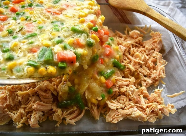 Making Chicken Casserole