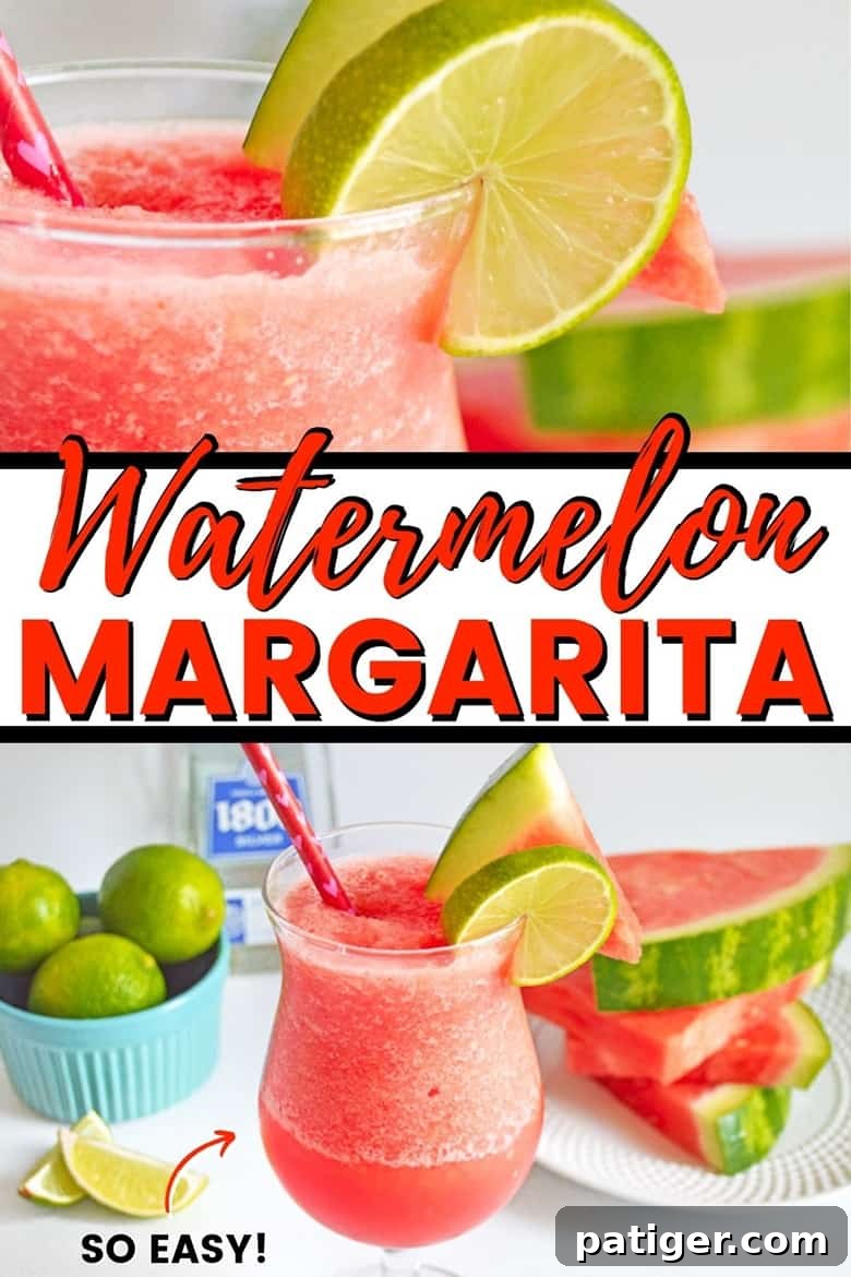 Watermelon Margarita Pin Image