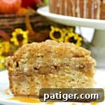 Salted Caramel Apple Crumb Cake Recipe