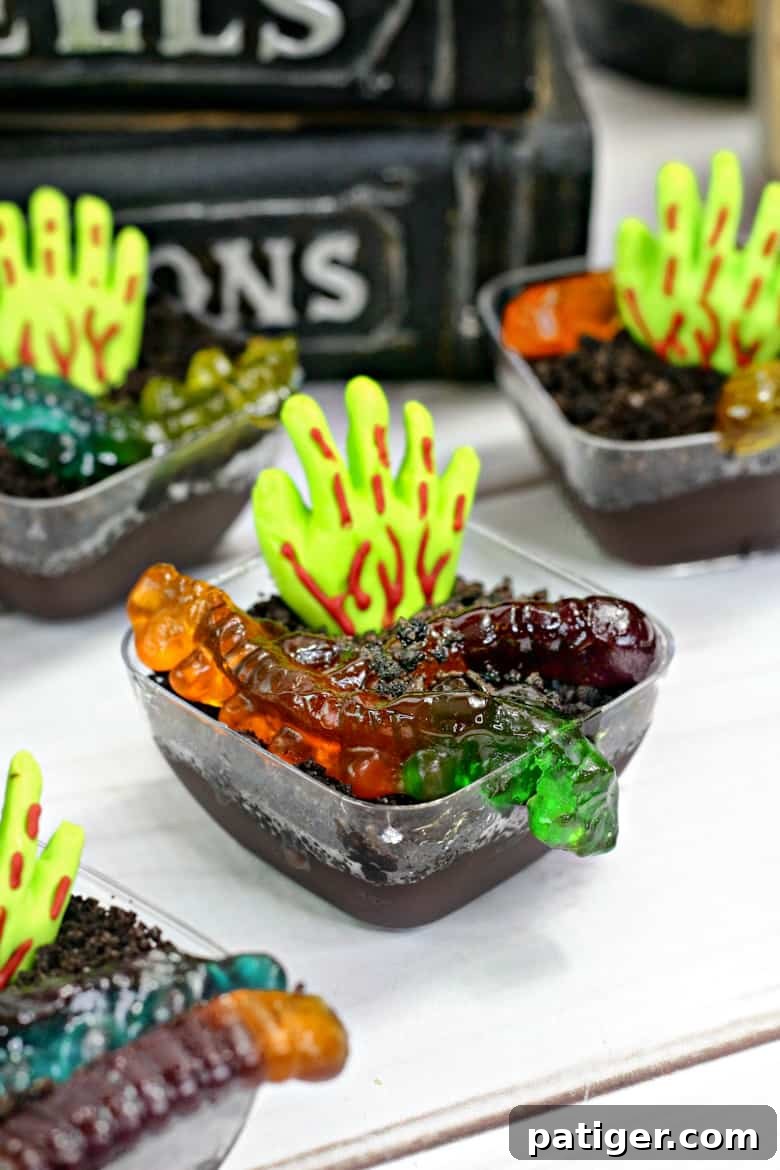 Halloween Pudding Cups - A delicious and spooky treat for your Halloween party.