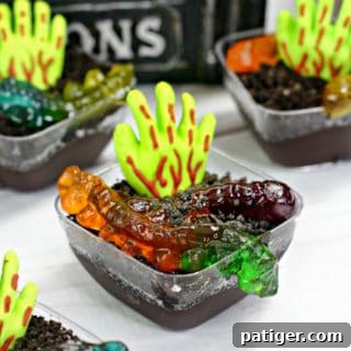 Halloween Pudding Cups