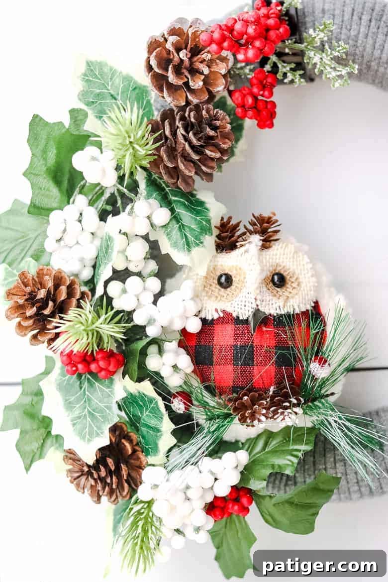 Steps to Create Your Upcycled Sweater Wreath