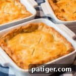 Comforting Individual Chicken Pot Pies 9 individual chicken pot pie recipe