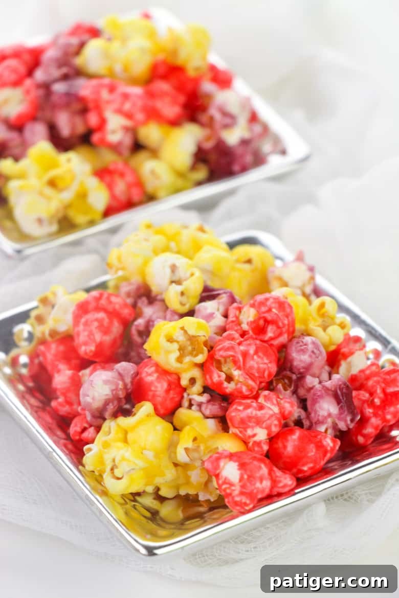 Colorful Candy Popcorn Recipe