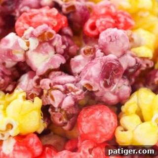 Jello Popcorn in a bowl