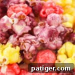 Jello Popcorn in a small bowl