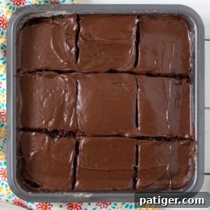 A delicious slice of Crazy Cake.