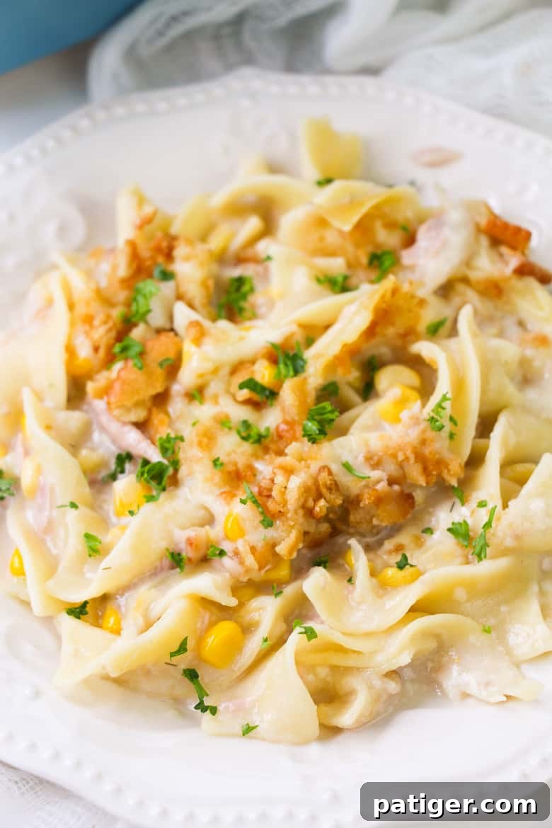 Best Tuna Casserole Recipe with Creamy Sauce