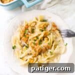 Tuna Noodle Casserole serving