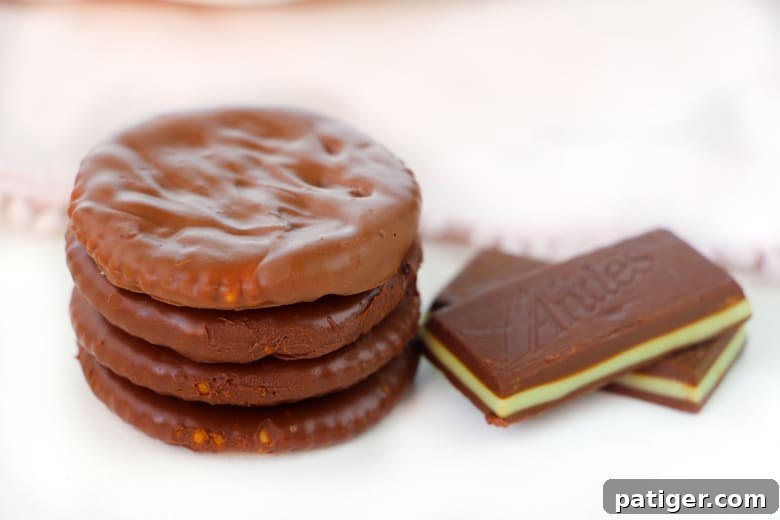 Homemade Thin Mints Ritz