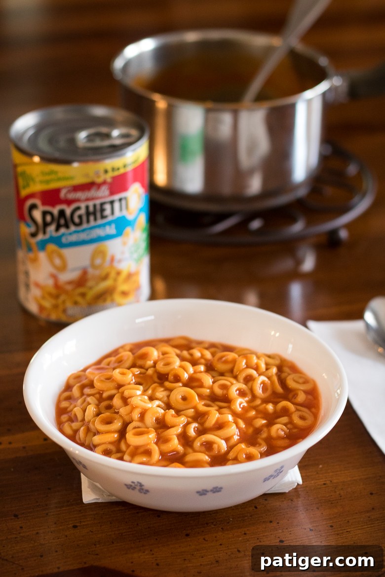 Simple Suppers: 3 Weeknight Wins 14 Bowl of SpaghettiOs