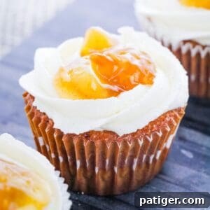 Apple Pie Cupcakes with Cinnamon Buttercream