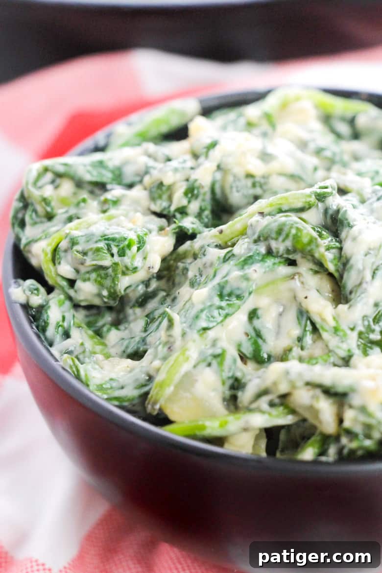 Best Creamed Spinach Recipe