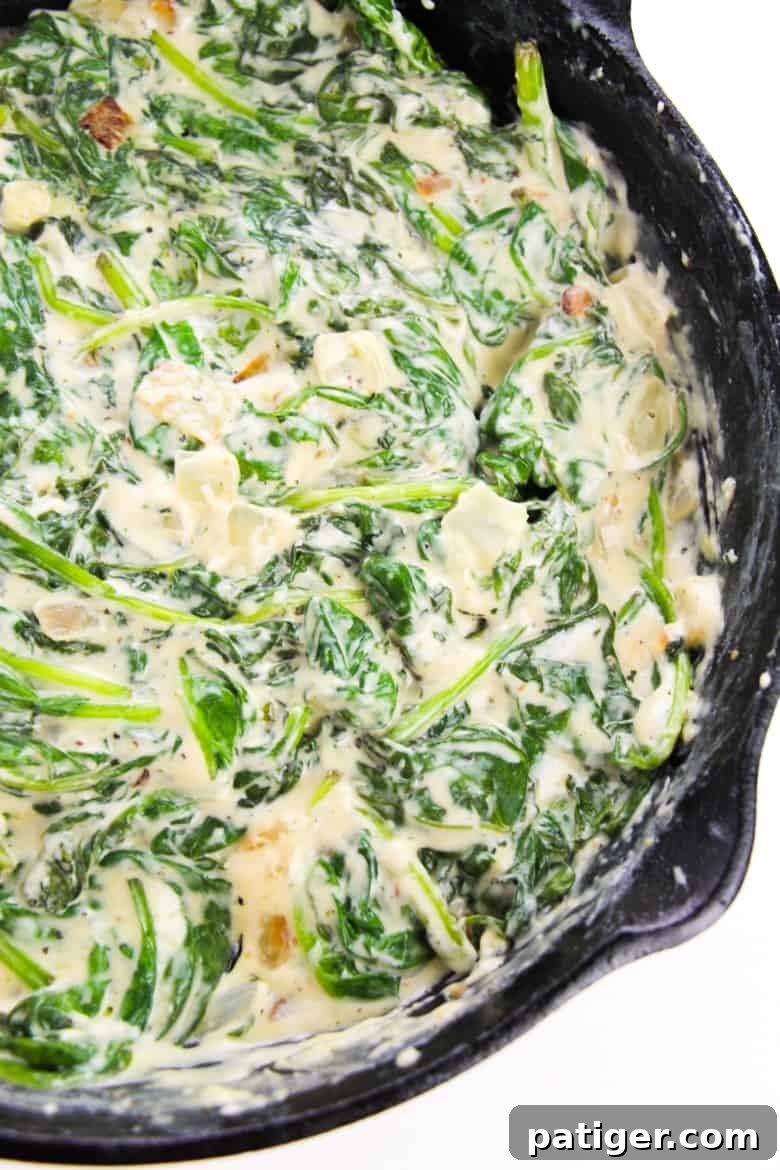 How to Make Creamed Spinach Using Fresh Spinach