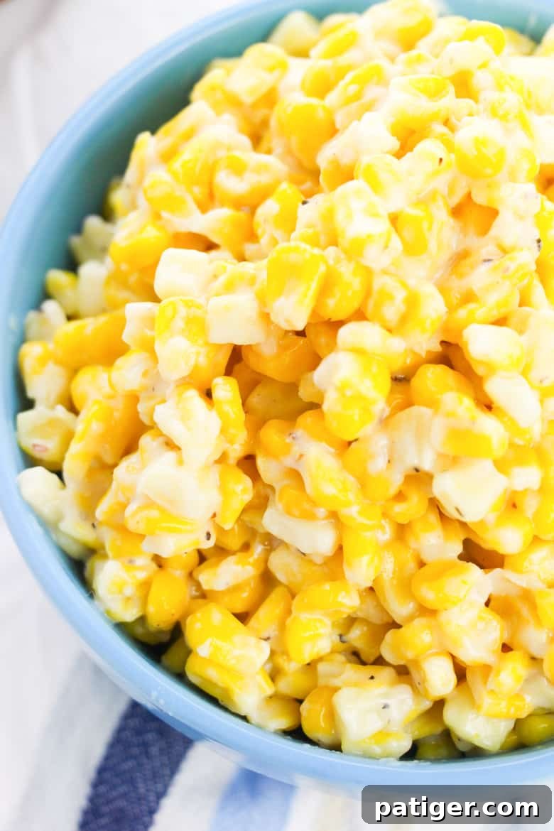 How to make creamed corn: step-by-step cooking process