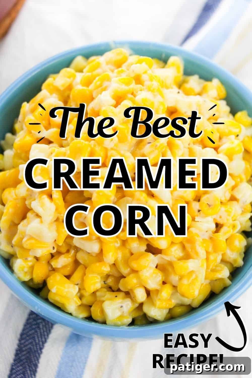 Best Creamed Corn (easy recipe) - Sweet and savory side dish
