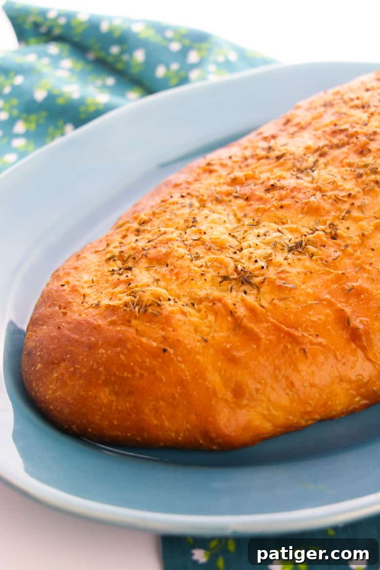 Aromatic Italian Herb Loaf 2 Italian Seasoned Bread