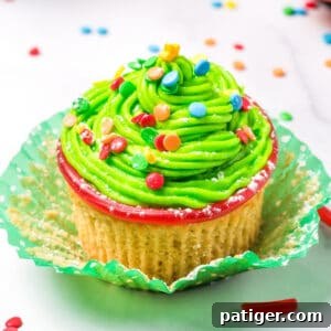 Christmas Tree Cupcakes