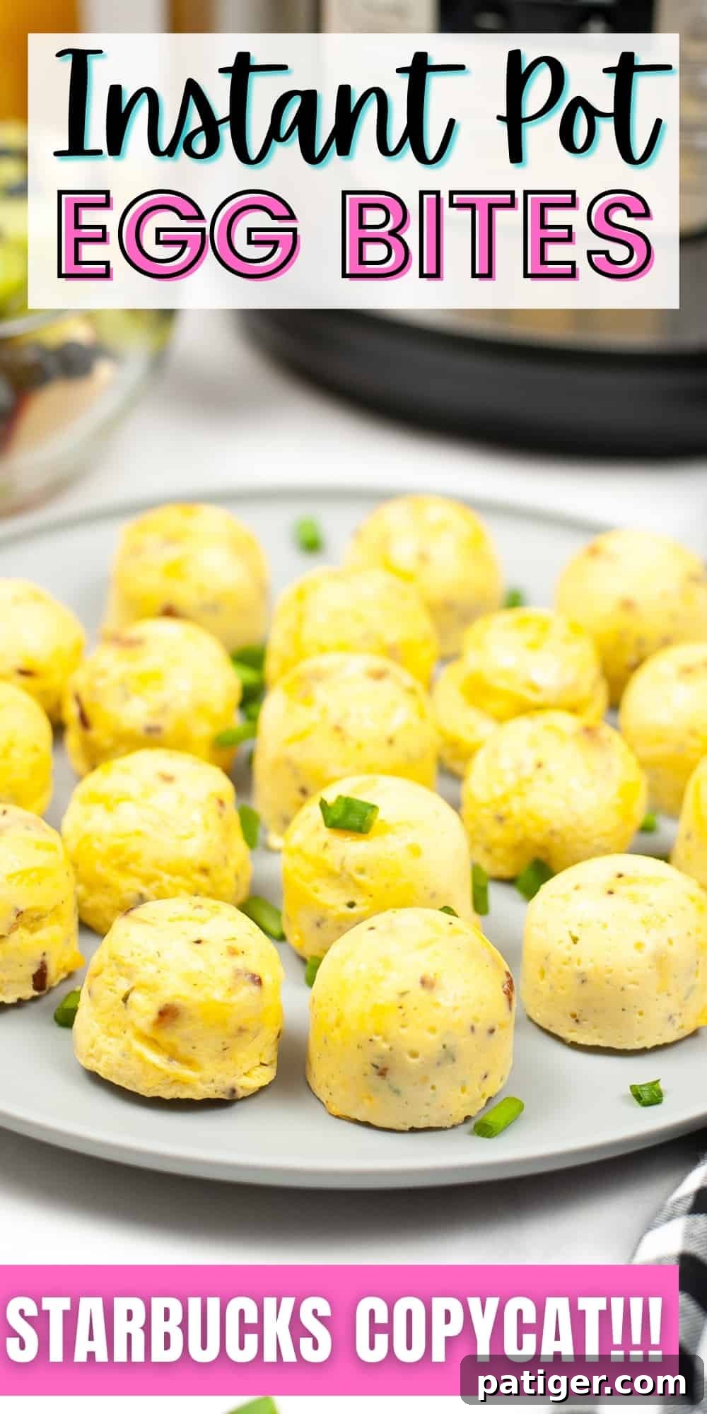 Instant Pot Egg Bites Starbucks Copycat Recipe