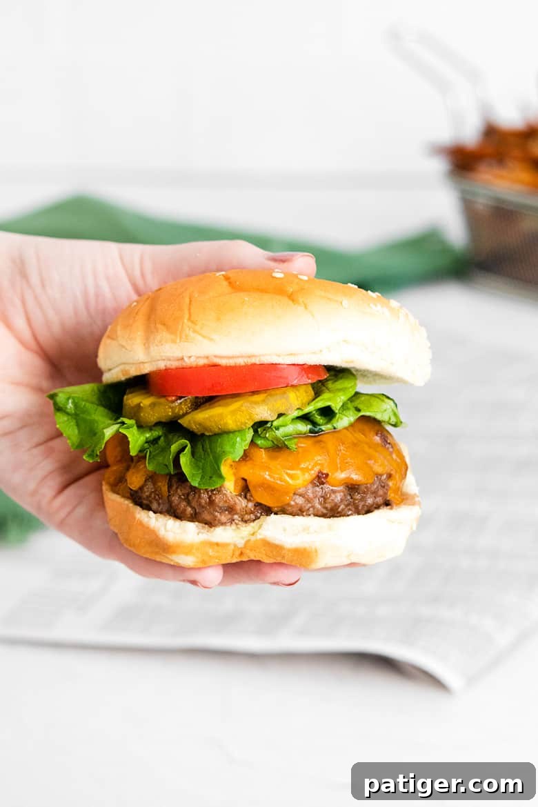 Air Fryer Hamburger Recipe