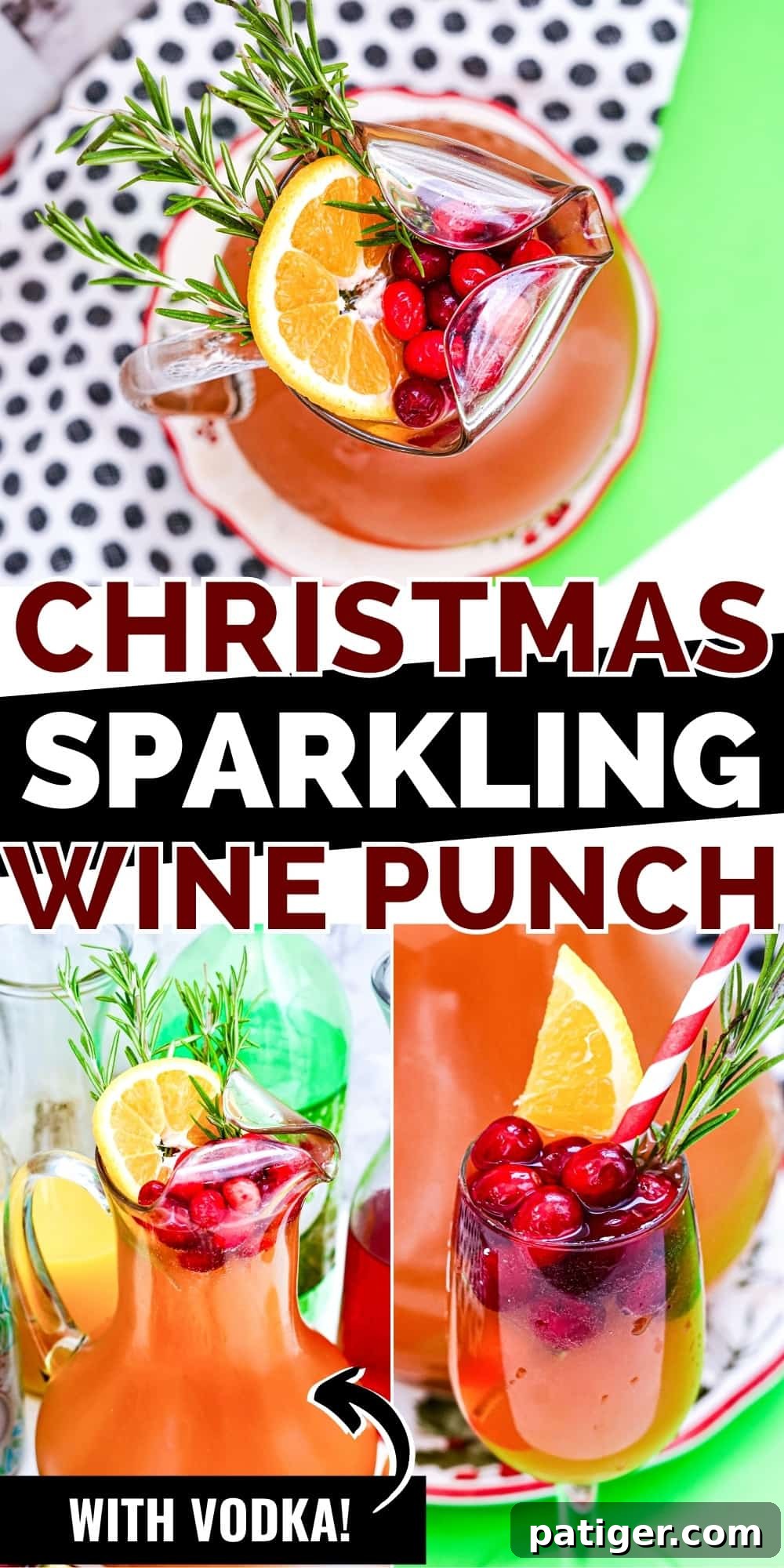 Yuletide Elixir 9 Christmas Sparkling Wine Punch